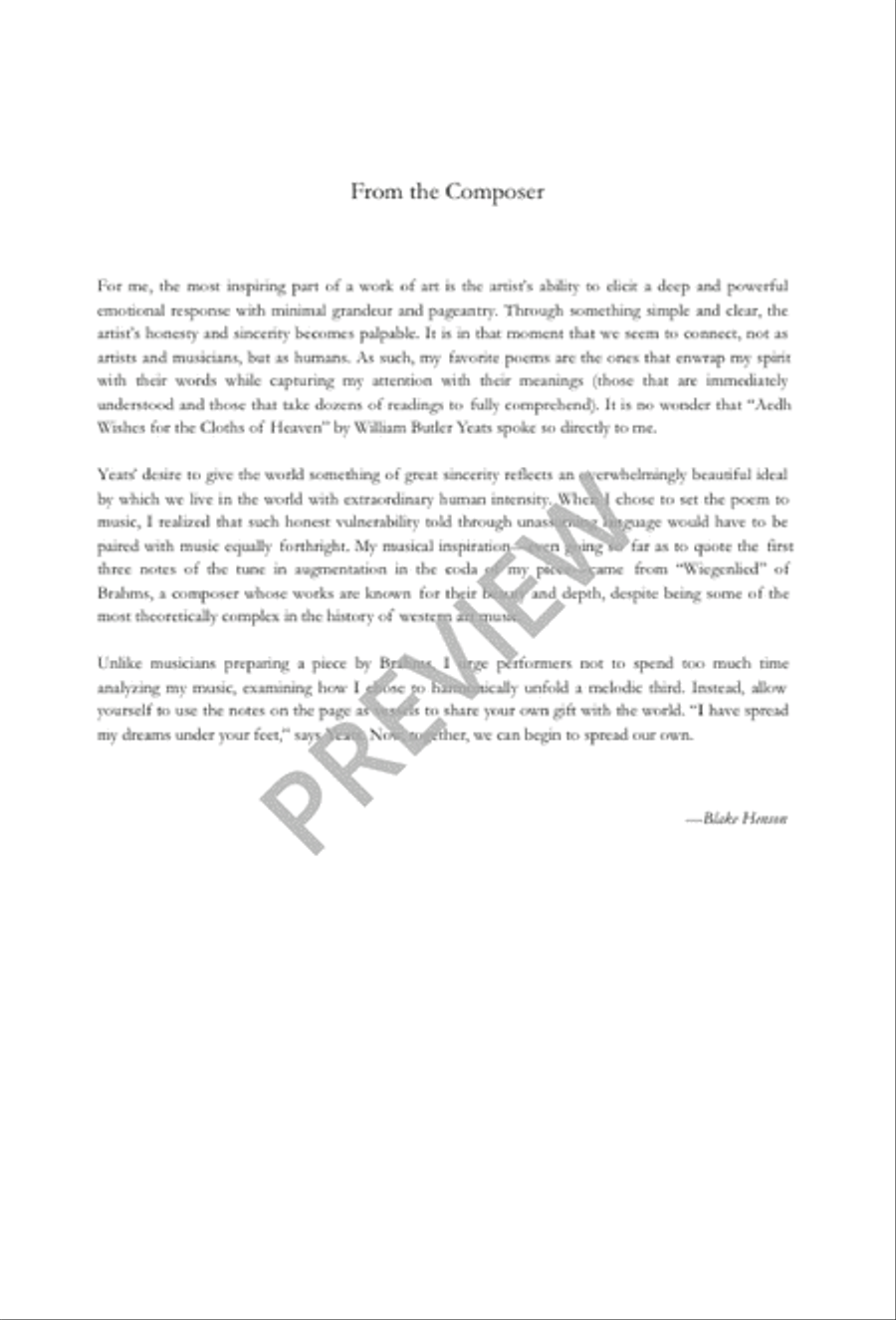 Under Your Feet Divisi scores gallery preview page 3
