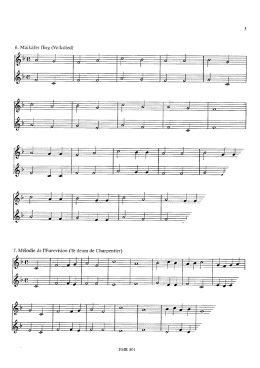 Duet Album Vol. 1 Trumpet Duet scores gallery preview page 6