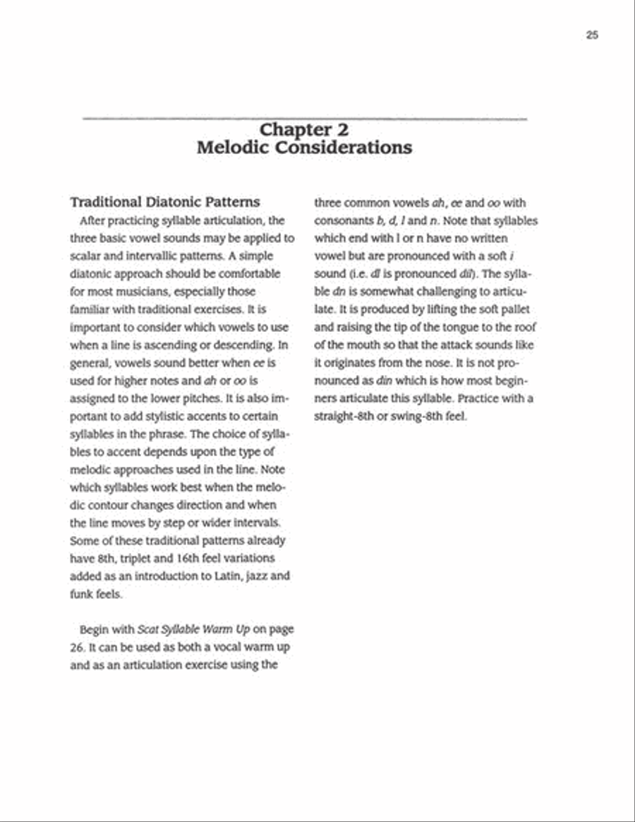Scat! Vocal Improvisation Techniques Voice scores gallery preview page 4