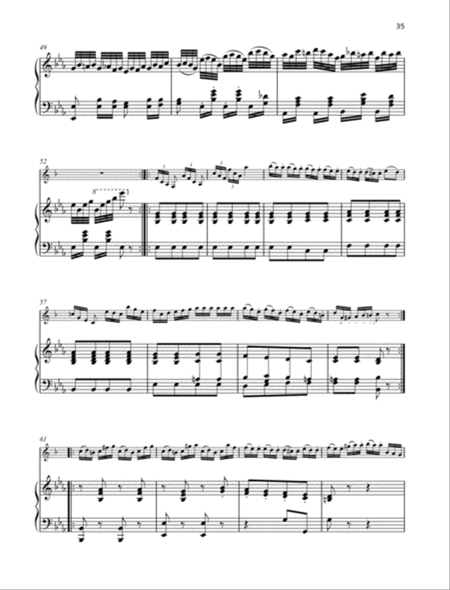 Fantaisie Clarinet Solo scores gallery preview page 5