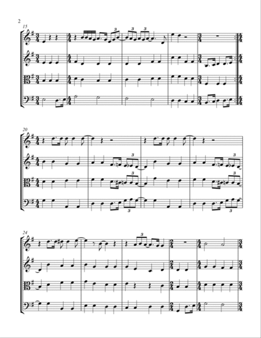 All You Need Is Love All You Need Is Love String Quartet scores gallery preview page 2