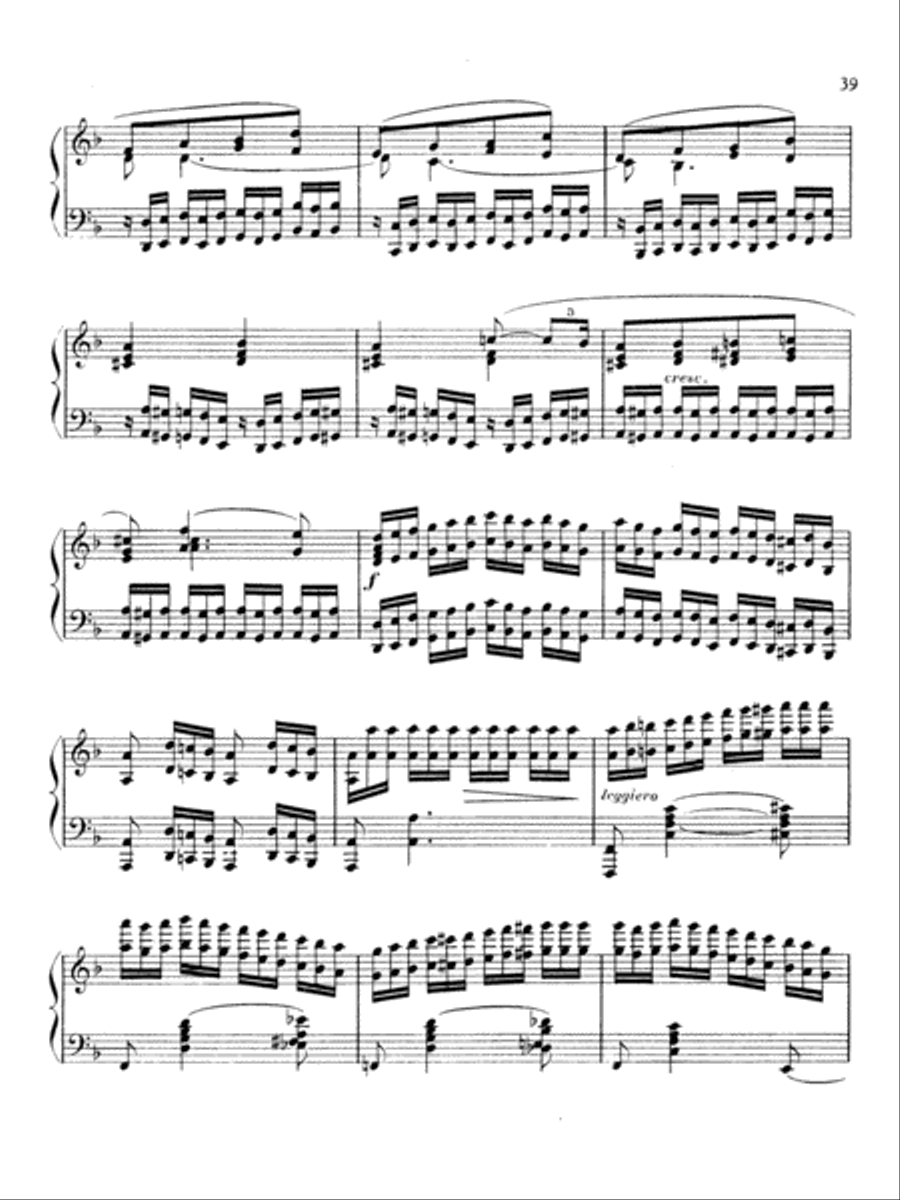 Moszkowski: Fifteen Études de Virtuosité, Op. 72 Piano Solo scores gallery preview page 2