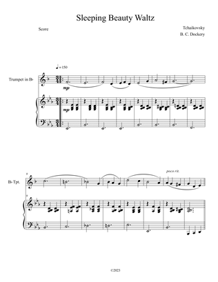 Sleeping Beauty Waltz (Trumpet Solo with Piano Accompaniment)