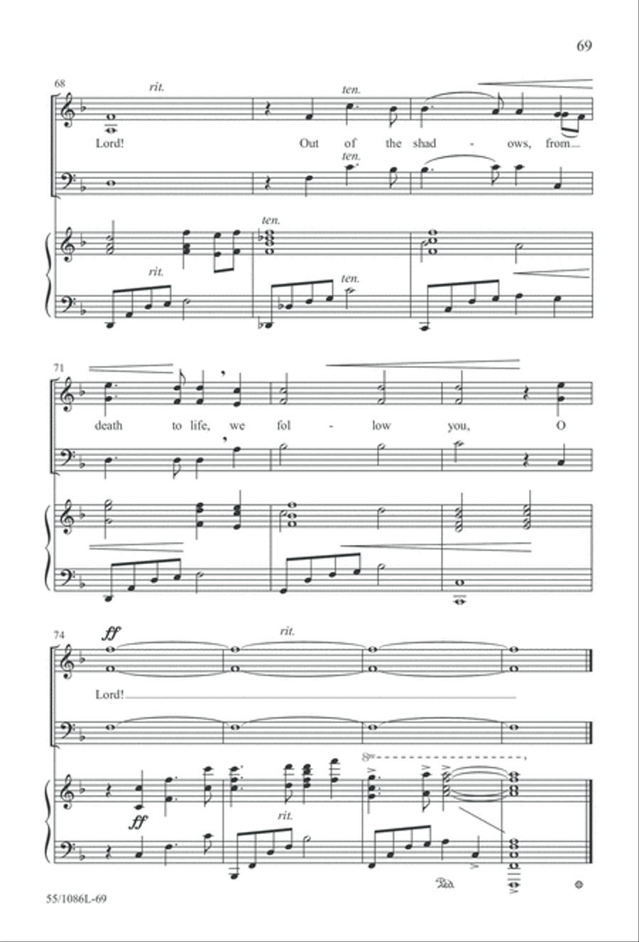 Out of the Shadows 3-Part scores gallery preview page 69