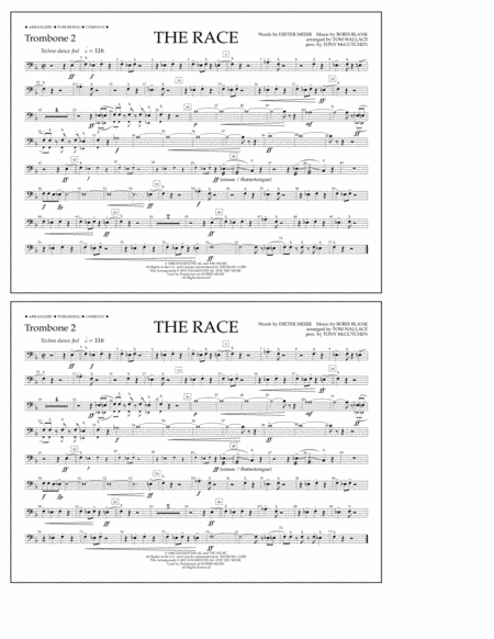 The Race - Trombone 2