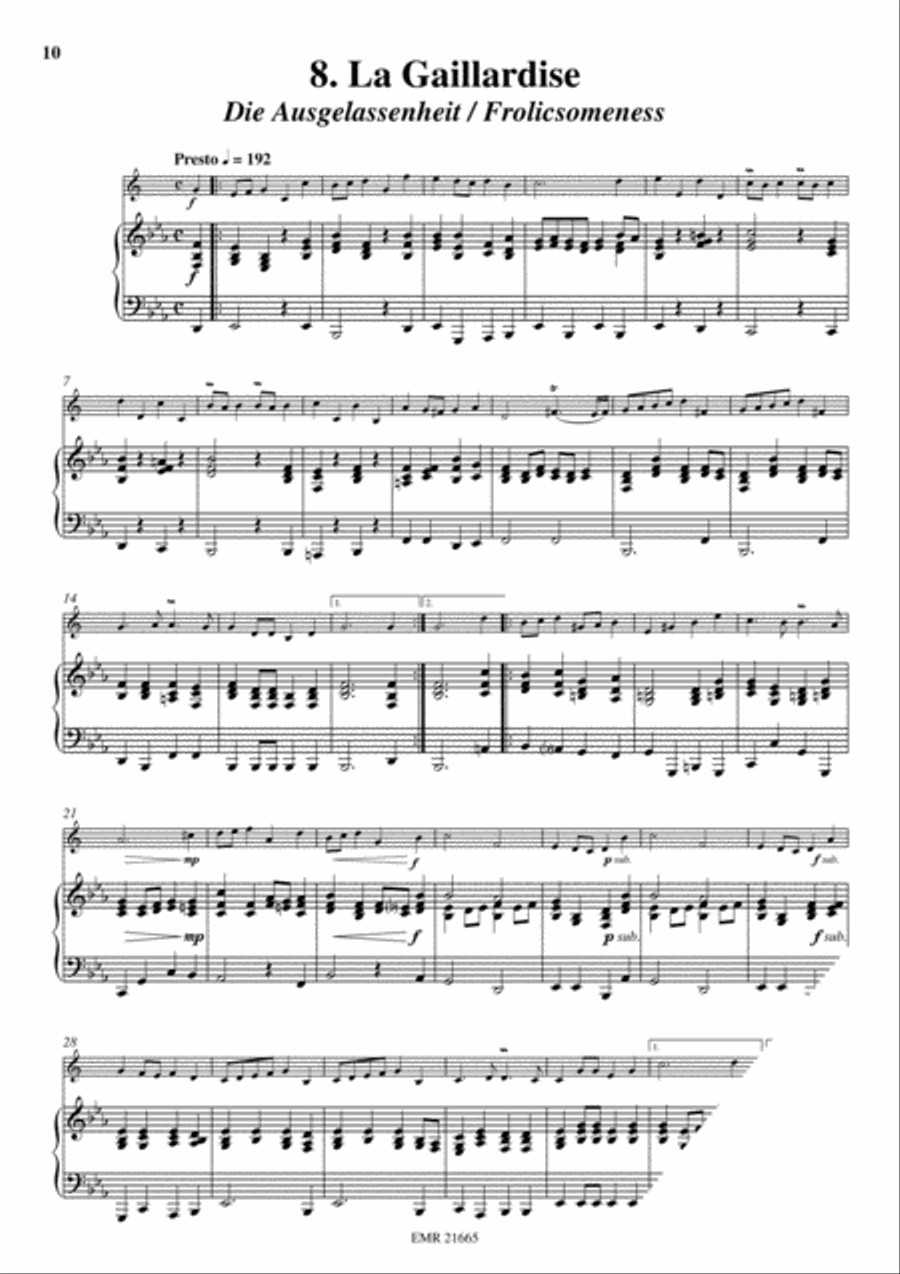 12 Heroic Marches Piano scores gallery preview page 10