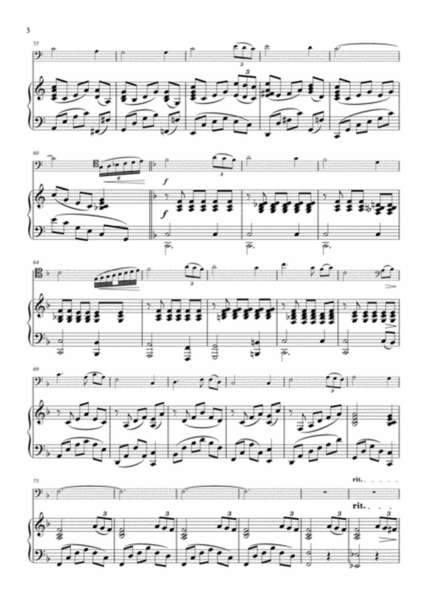 Amazing Grace - Cello & Piano