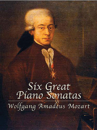 Book cover for Six Great Piano Sonatas
