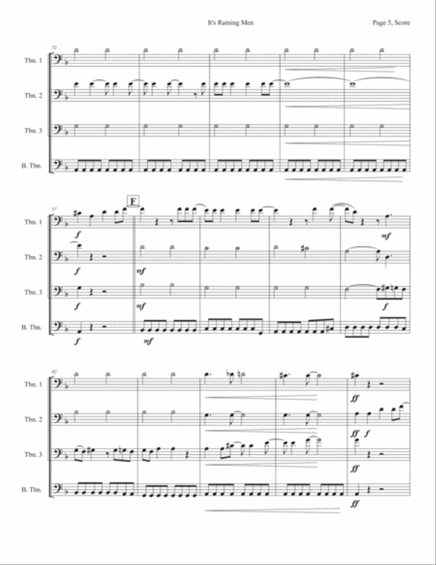 It's Raining Men It's Raining Men School and Community scores gallery preview page 5