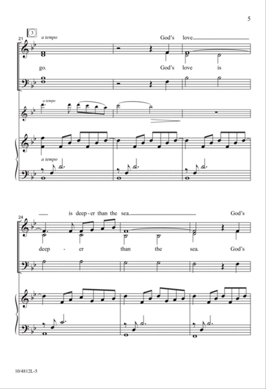 Never Let Us Go 2-Part scores gallery preview page 5