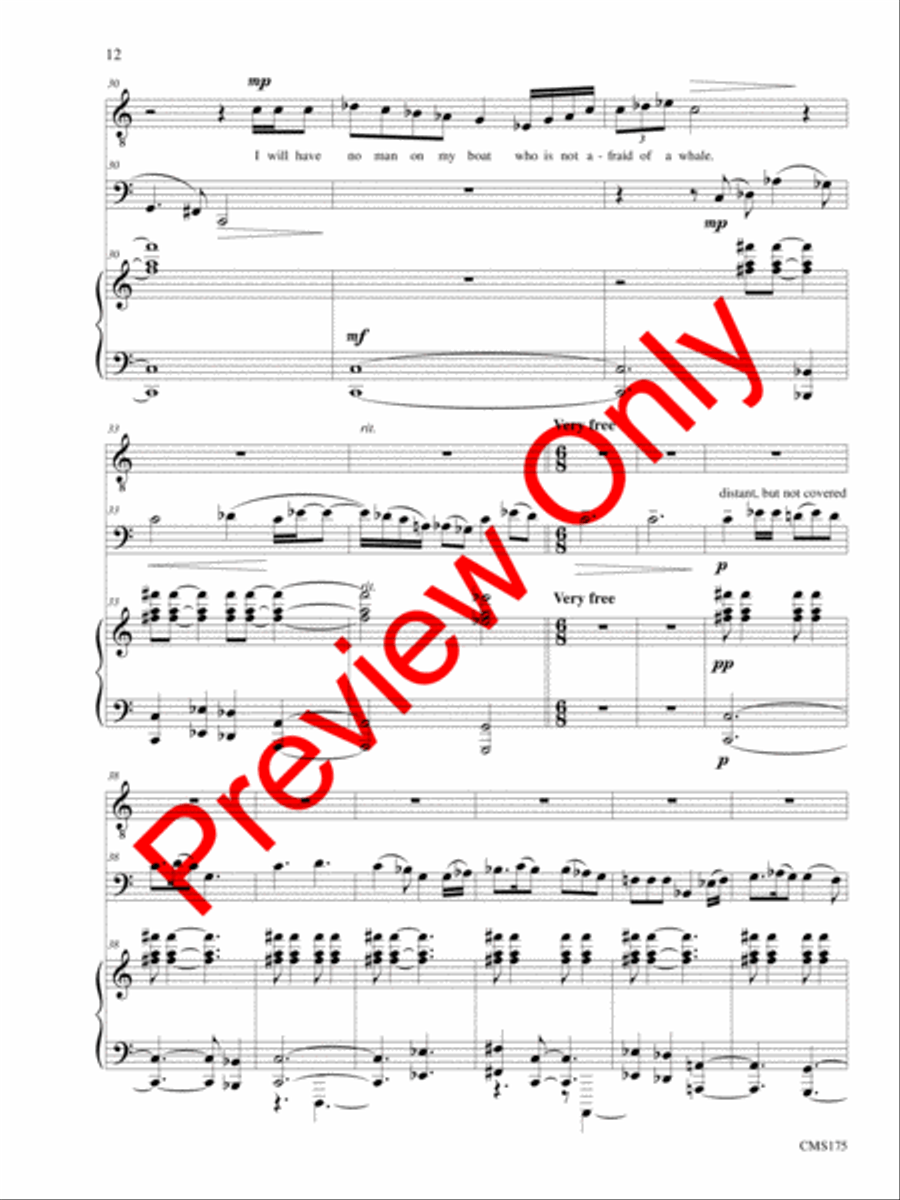 Songs of Solemn Confession: A Song Cycle Bassoon scores gallery preview page 13