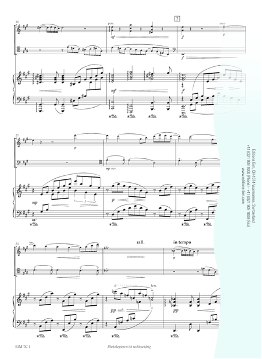Trio d’Amour Piano Trio scores gallery preview page 6