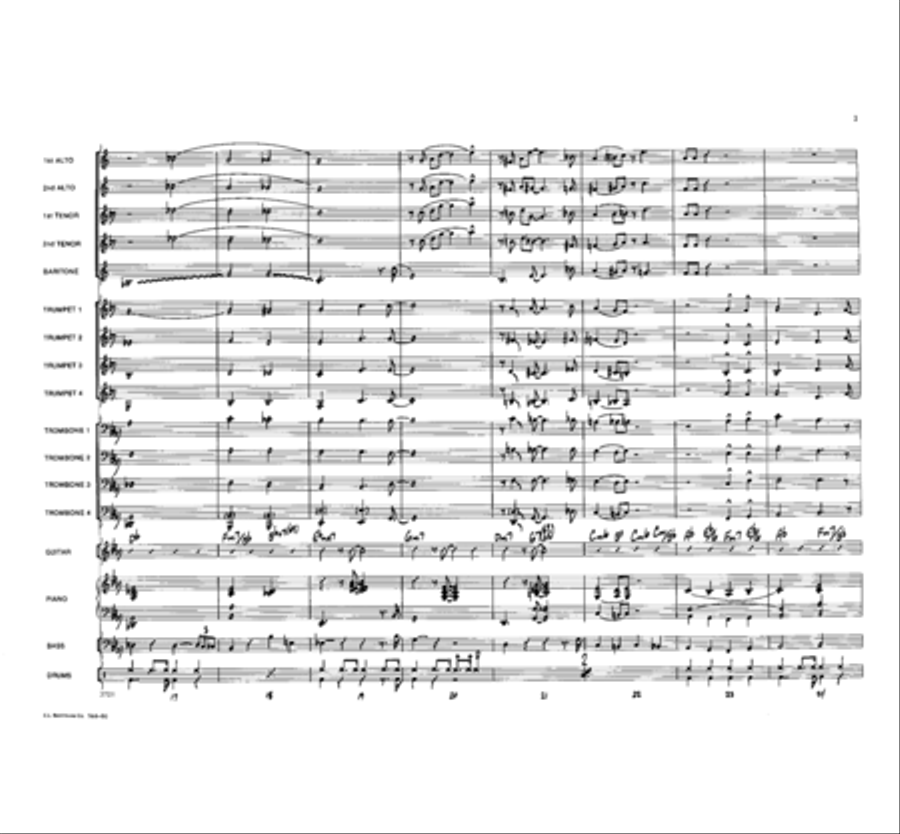 Travelin' Home Travelin' Home Jazz Ensemble scores gallery preview page 4