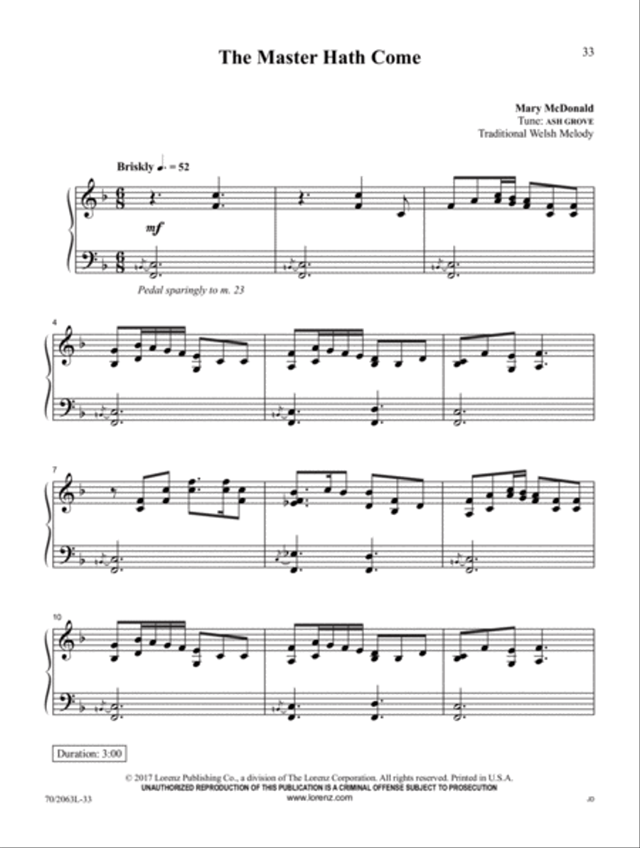 Break Forth Into Song Piano Solo scores gallery preview page 19
