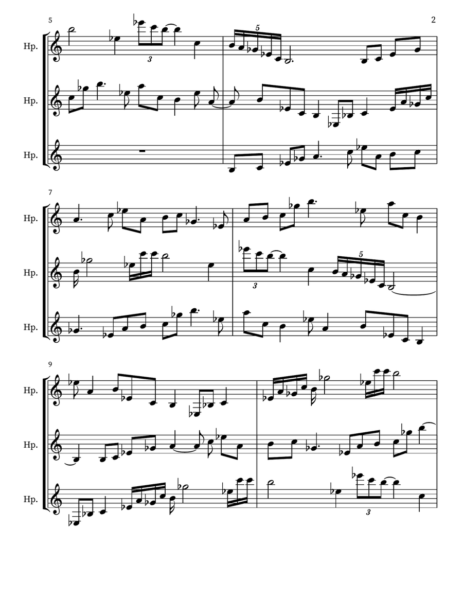 Danse 16 Small Ensemble scores gallery preview page 2
