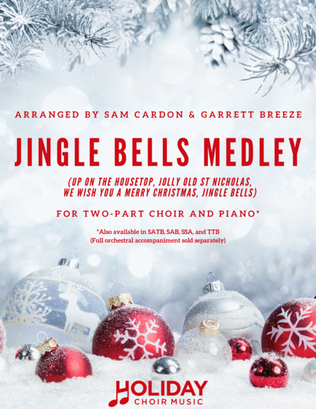 Book cover for Jingle Bells Medley (Two Part Choir)