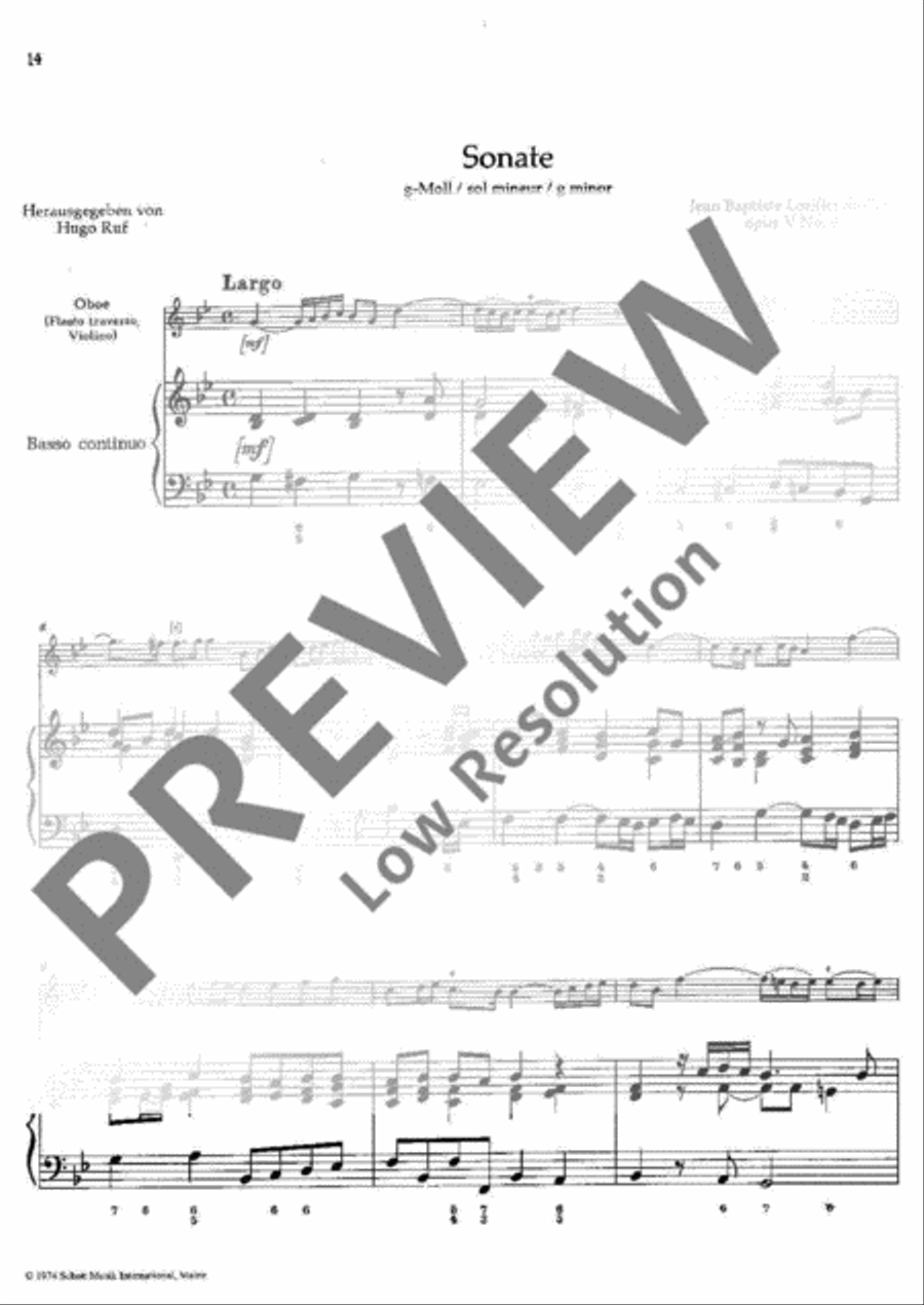 2 Sonatas 2 Sonatas Flute scores gallery preview page 15