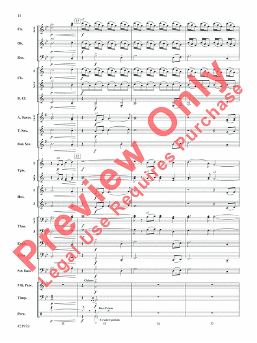 Carrickfergus Carrickfergus Concert Band scores gallery preview page 34