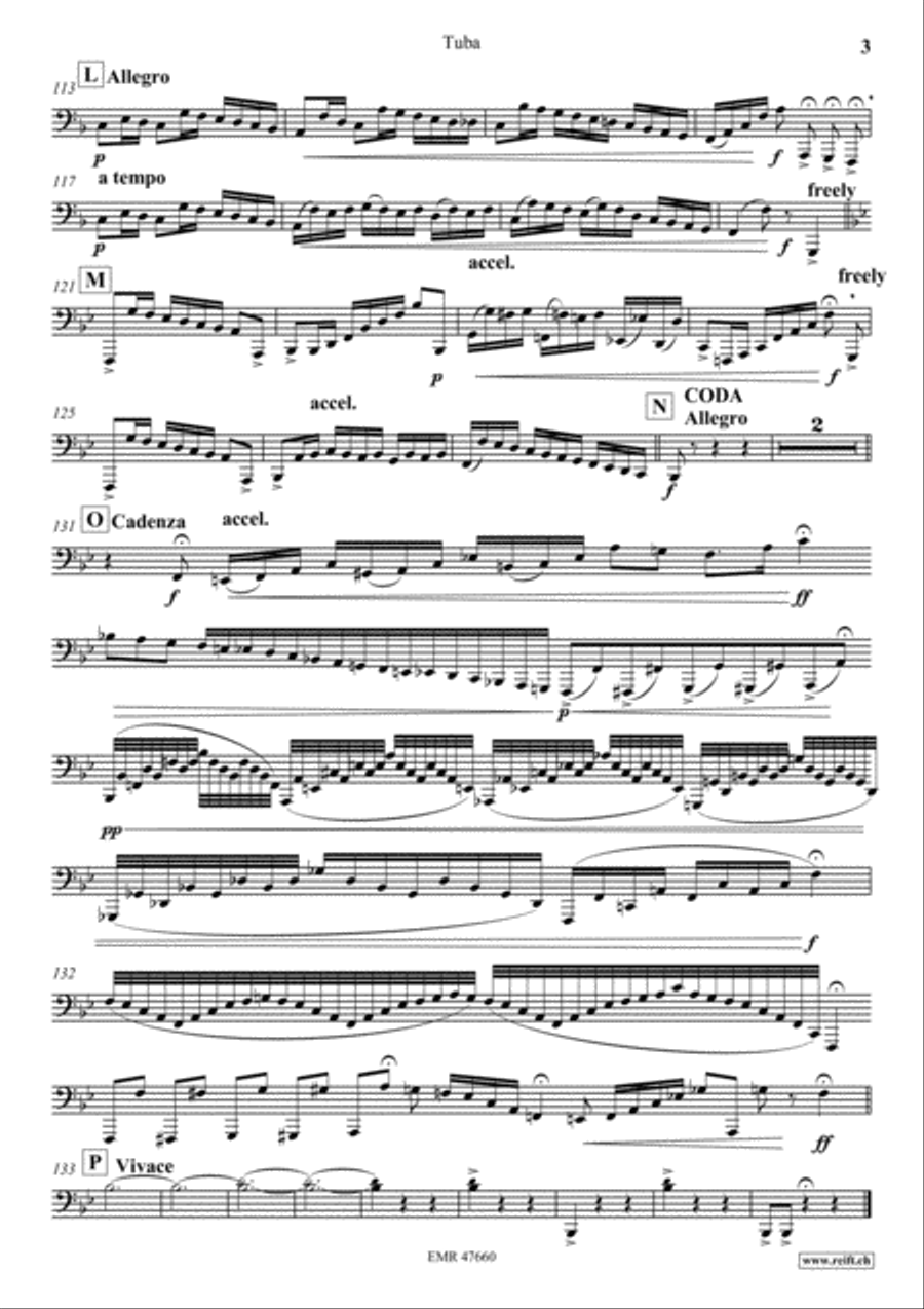 Air Varie Air Varie Tuba scores gallery preview page 4