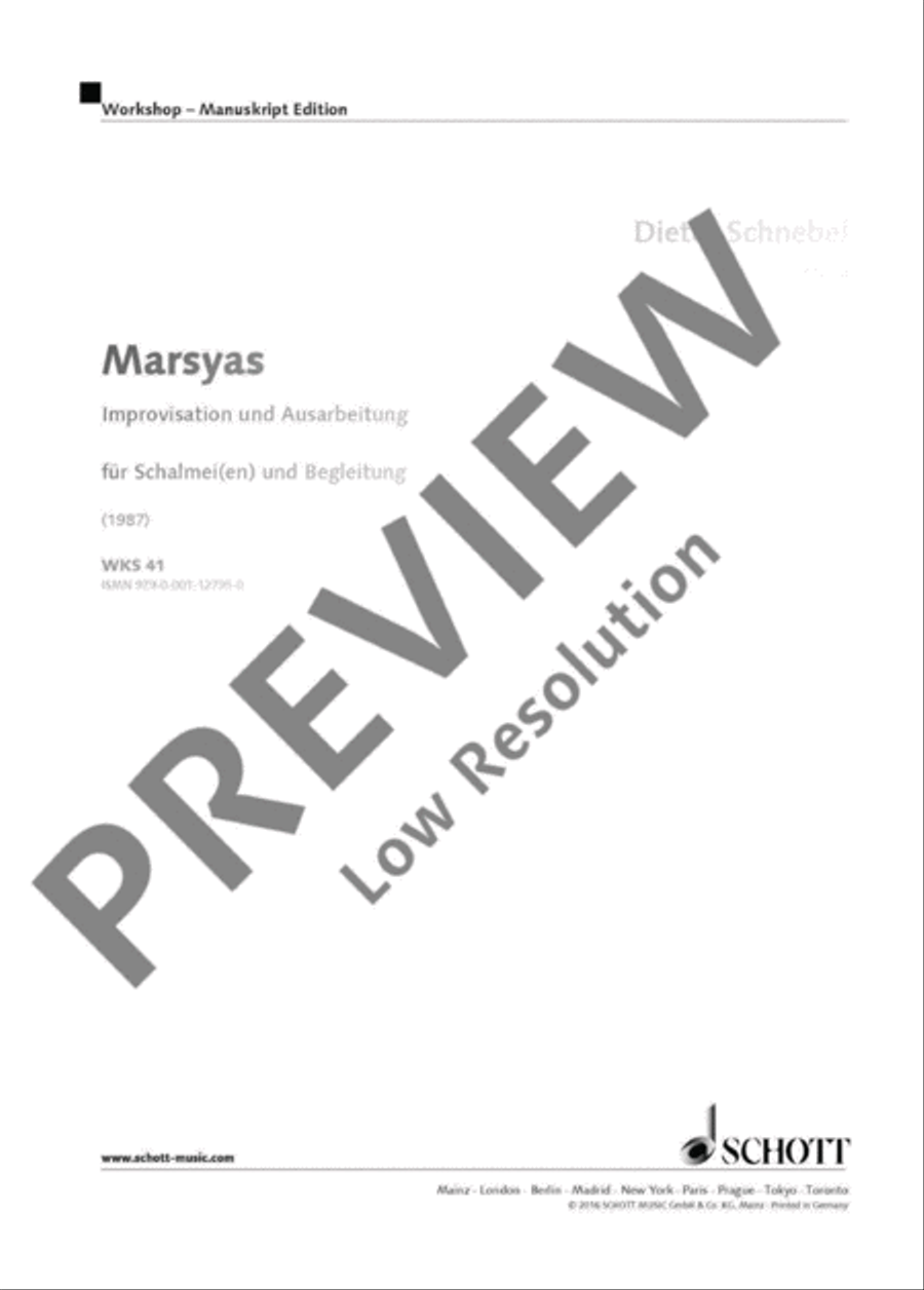 Marsyas Score scores gallery preview page 2