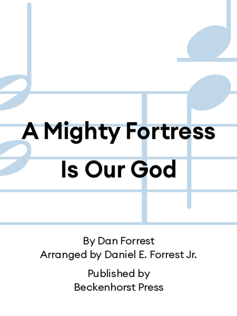 A Mighty Fortress Is Our God TTBB scores gallery preview page 1