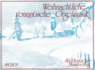 Book cover for Romantic Christmas Organ Music