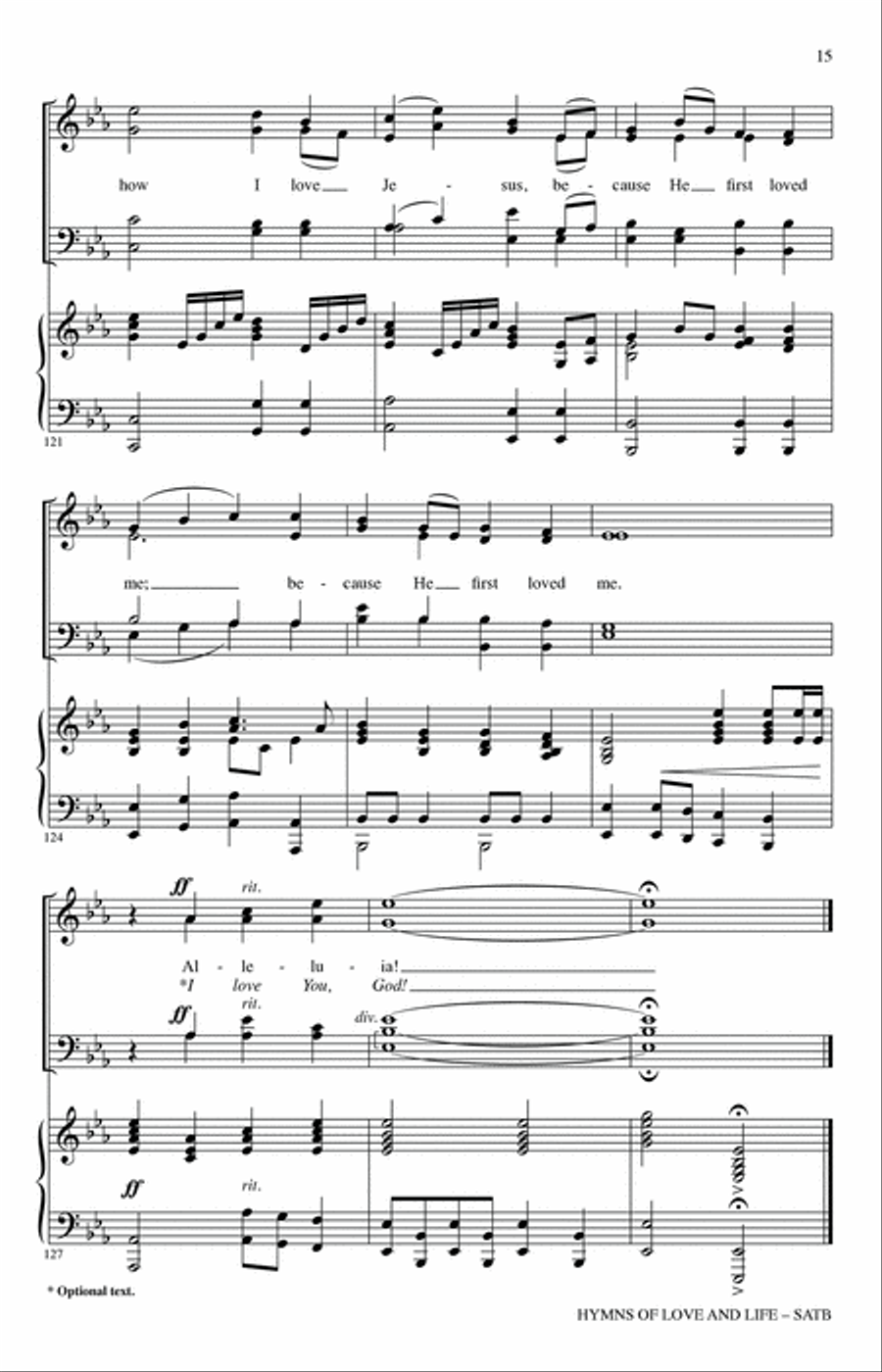 Hymns Of Love And Life Hymns Of Love And Life 4-Part scores gallery preview page 14