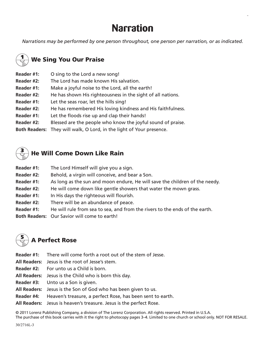 God's Big Family - Songbook with P/A mp3s Unison Choir scores gallery preview page 3