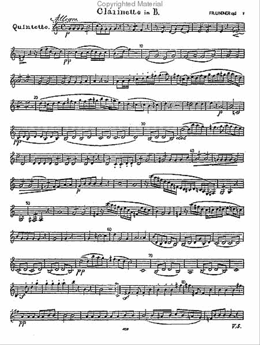 Wind Quintet, Op. 1 image number null