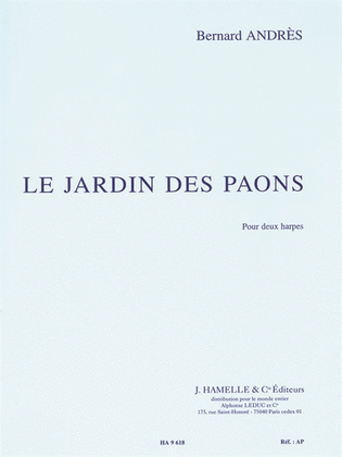 Book cover for Le Jardin Des Paons (harps 2)
