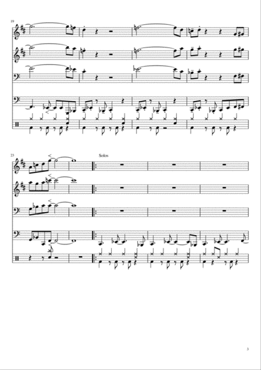 YazFun YazFun Brass Ensemble scores gallery preview page 3