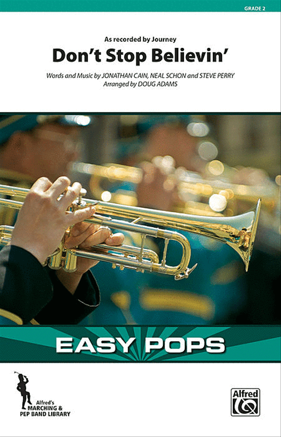 Don't Stop Believin' Marching Band scores gallery preview page 1