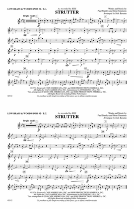 Strutter: Low Brass & Woodwinds #1 - Treble Clef
