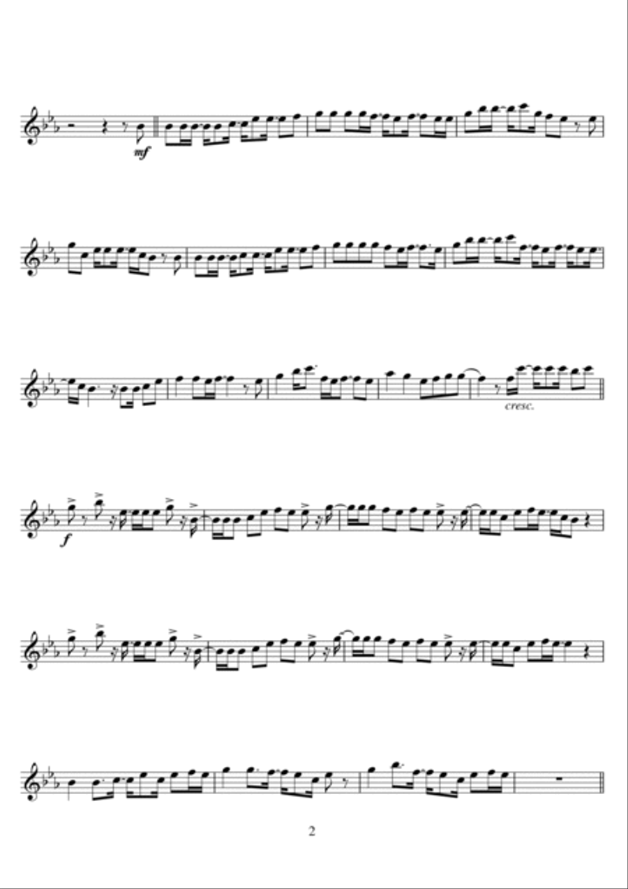 Bring It All Back Bring It All Back Flute Solo scores gallery preview page 2