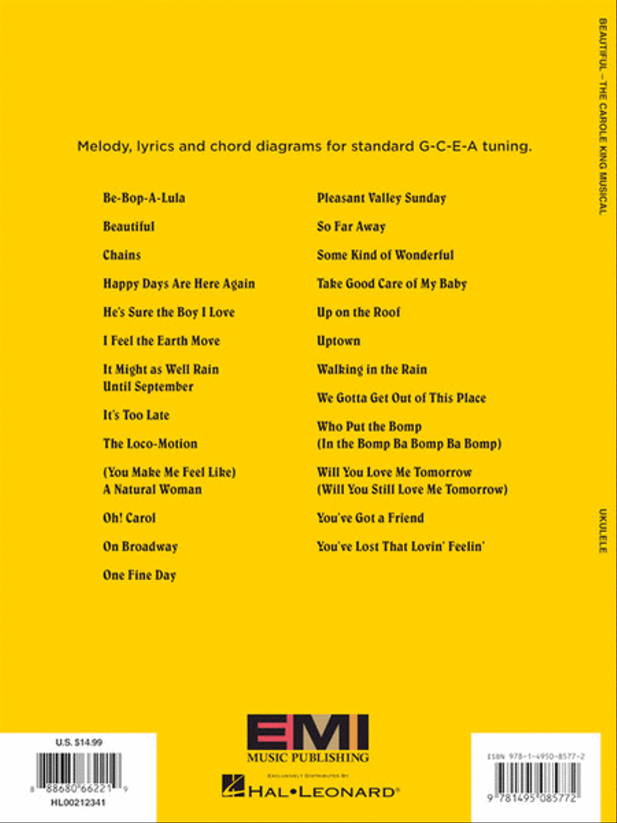 Beautiful - The Carole King Musical Ukulele scores gallery preview page 6
