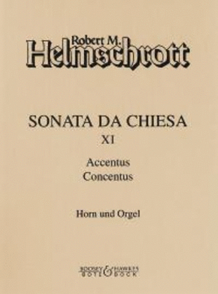 Book cover for Sonata da chiesa XI