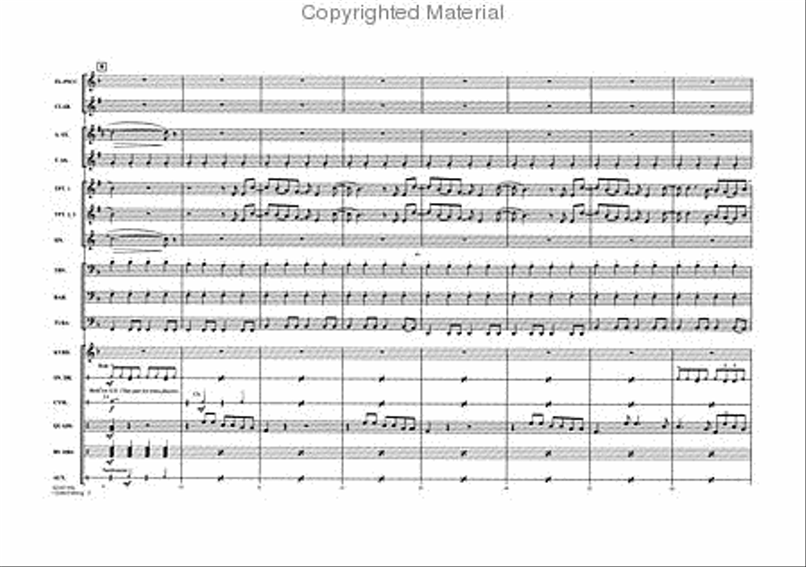 I Gotta Feeling Marching Band scores gallery preview page 3
