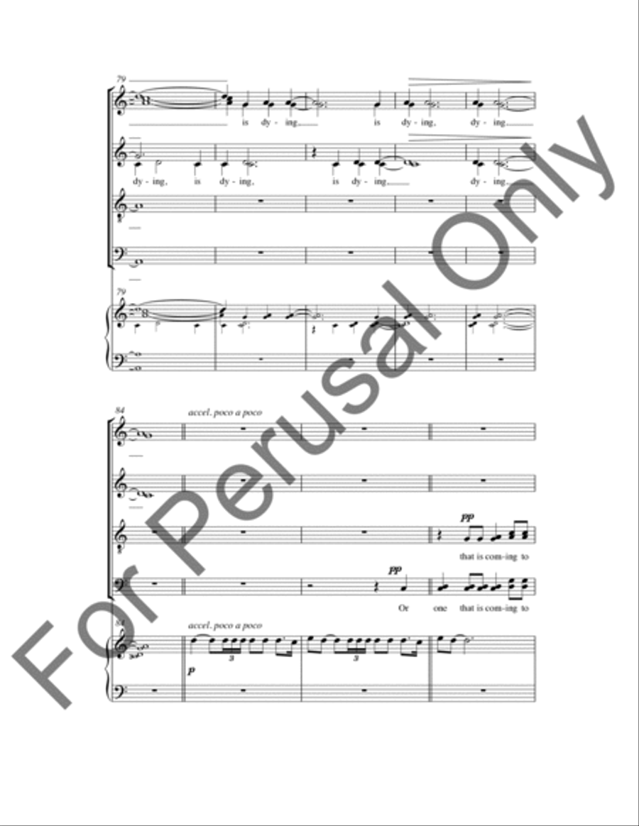 We Are The Music Makers (Choral Score) 4-Part scores gallery preview page 13
