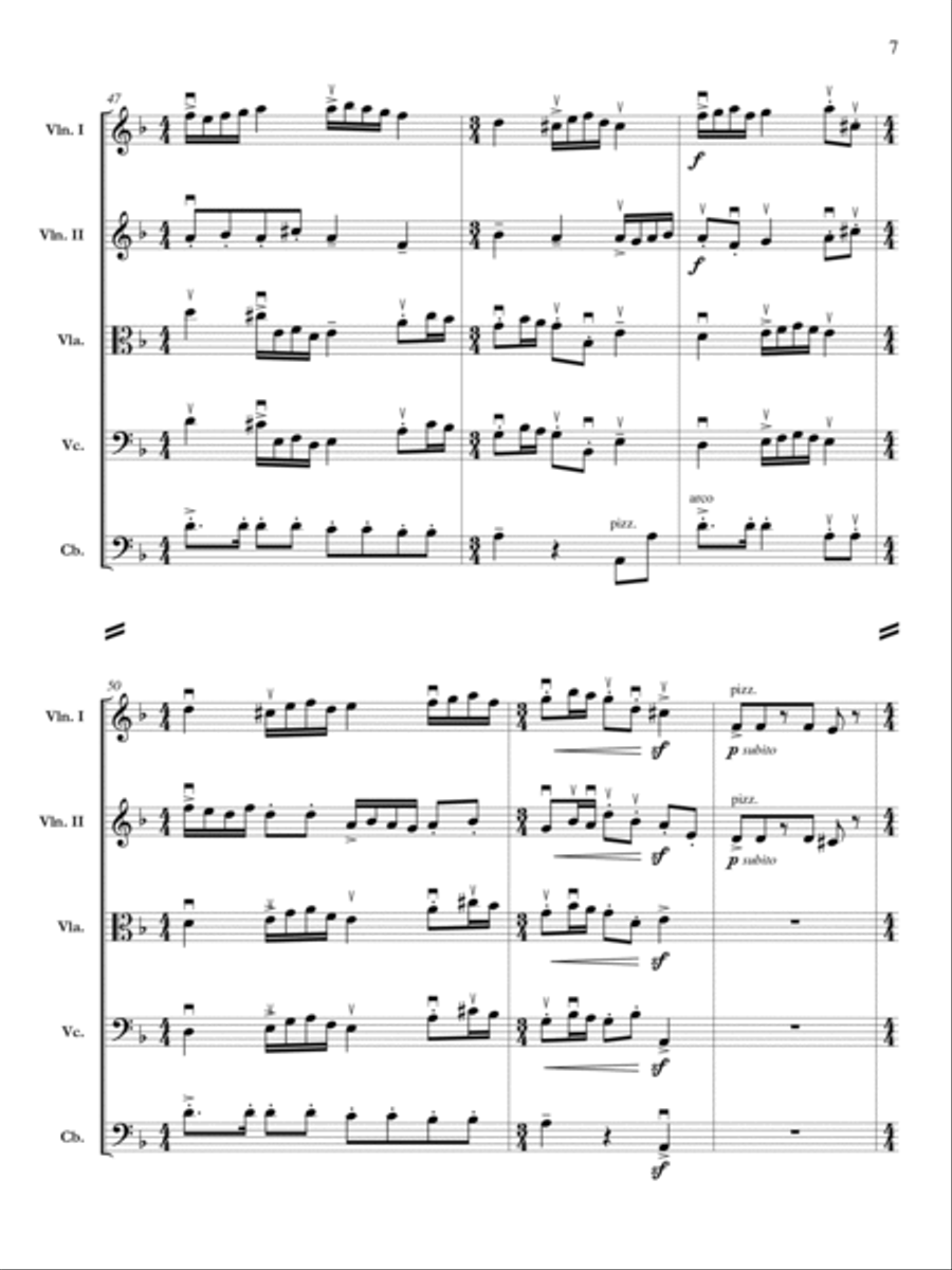 Lamma Bada Orchestra scores gallery preview page 8