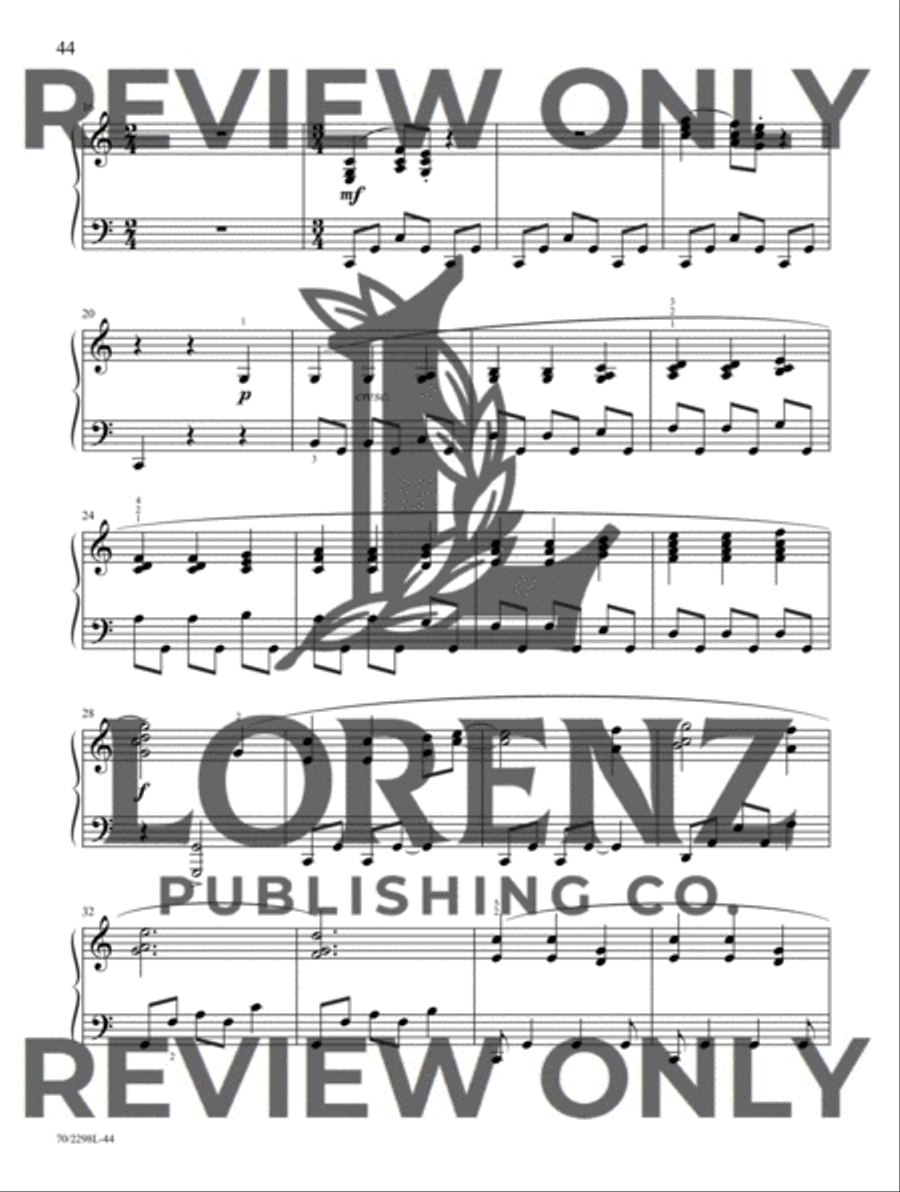 Artistry in Worship Piano Solo scores gallery preview page 20