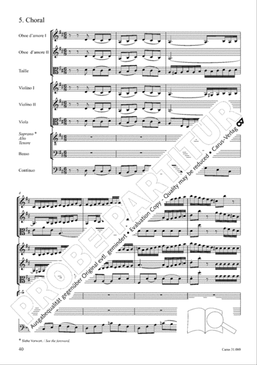 A mighty fortress is our God (Ein feste Burg ist unser Gott) 4-Part scores gallery preview page 41