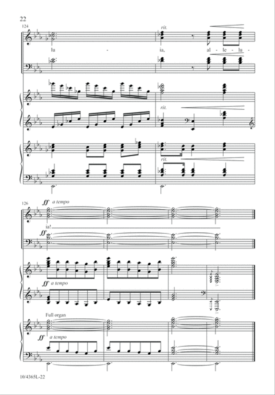 Hear How the Bells of Christmas Play 4-Part scores gallery preview page 22
