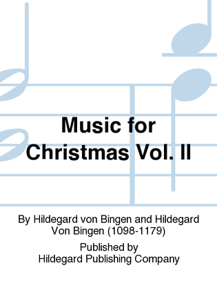 Book cover for Music for The Christmas Season Vol. 2