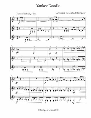 Yankee Doodle - Trumpet Trio