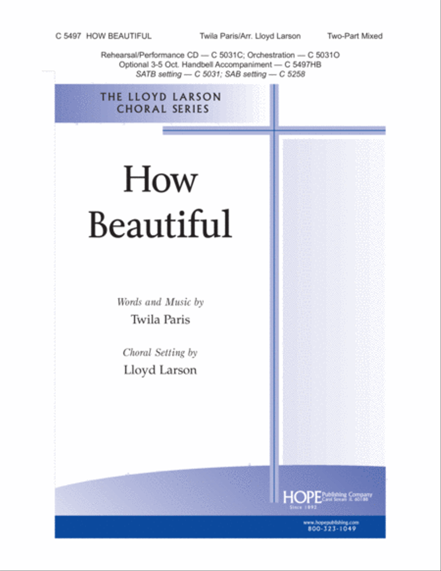 Book cover for How Beautiful