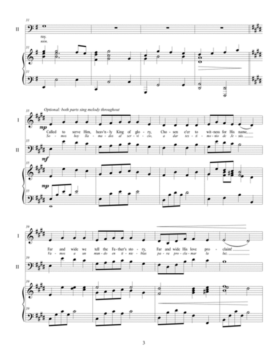 Youth Battalion Medley of Hymns (Two-part Youth Choir) image number null