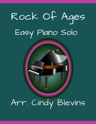 Book cover for Rock of Ages, Easy Piano Solo