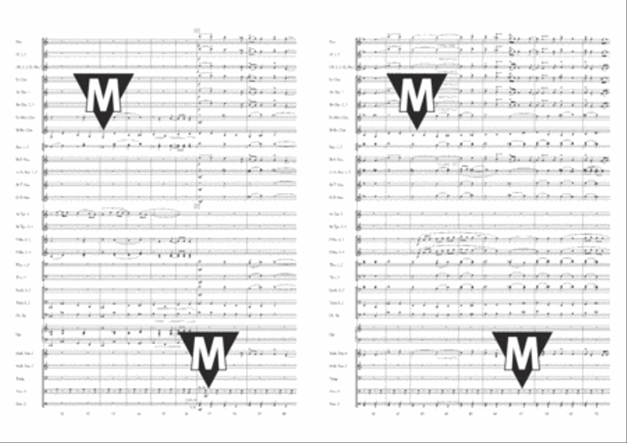 Romanian Dances II - Suite Concert Band scores gallery preview page 18