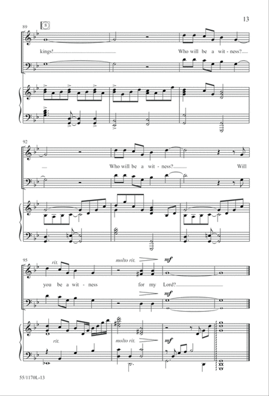 Witness Witness 3-Part scores gallery preview page 14