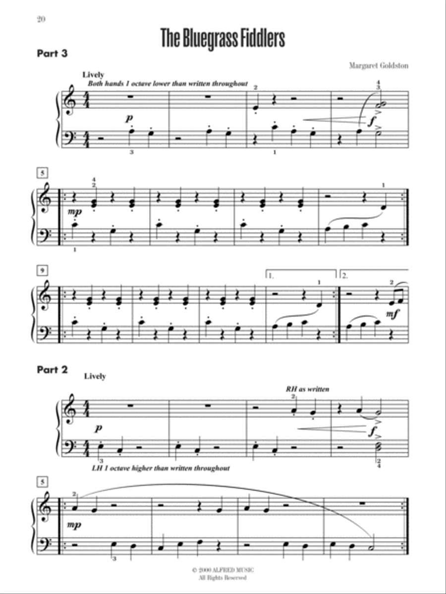 Contest Winners for Three, Book 2 Small Ensemble scores gallery preview page 6